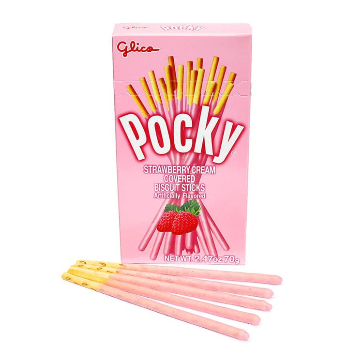 Pocky - Strawberry | Sweet Kitty, The Anime Store