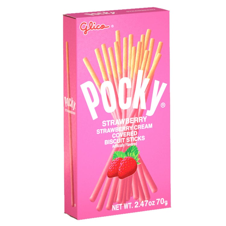 Pocky - Strawberry | Sweet Kitty, The Anime Store