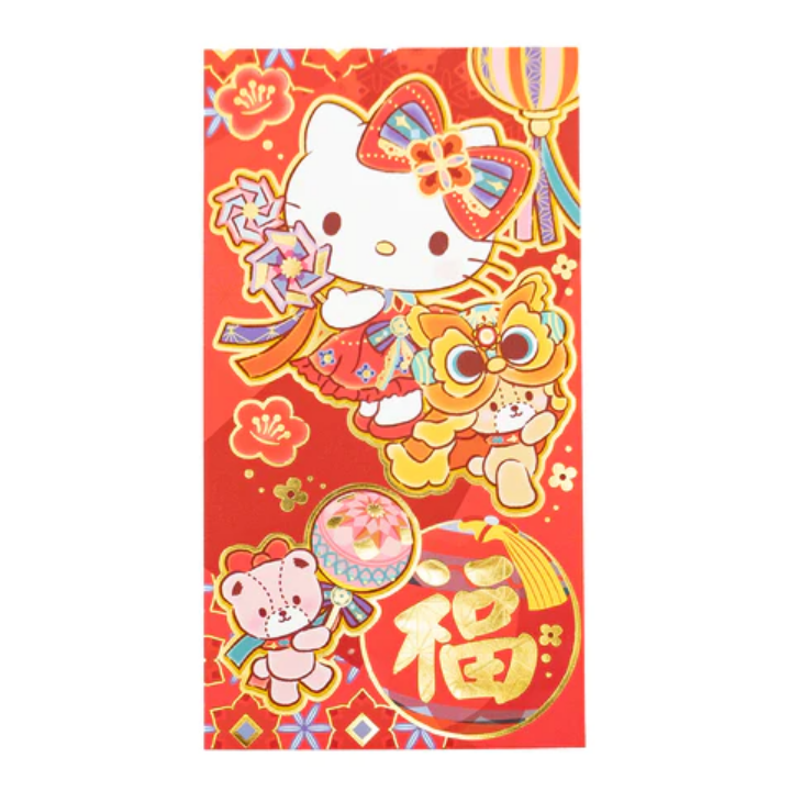 Hello Kitty CNY 2024 Large Red Envelopes Sweet Kitty, The Anime Store
