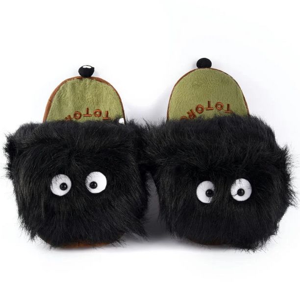 Studio Ghibli Soot Sprite Slippers